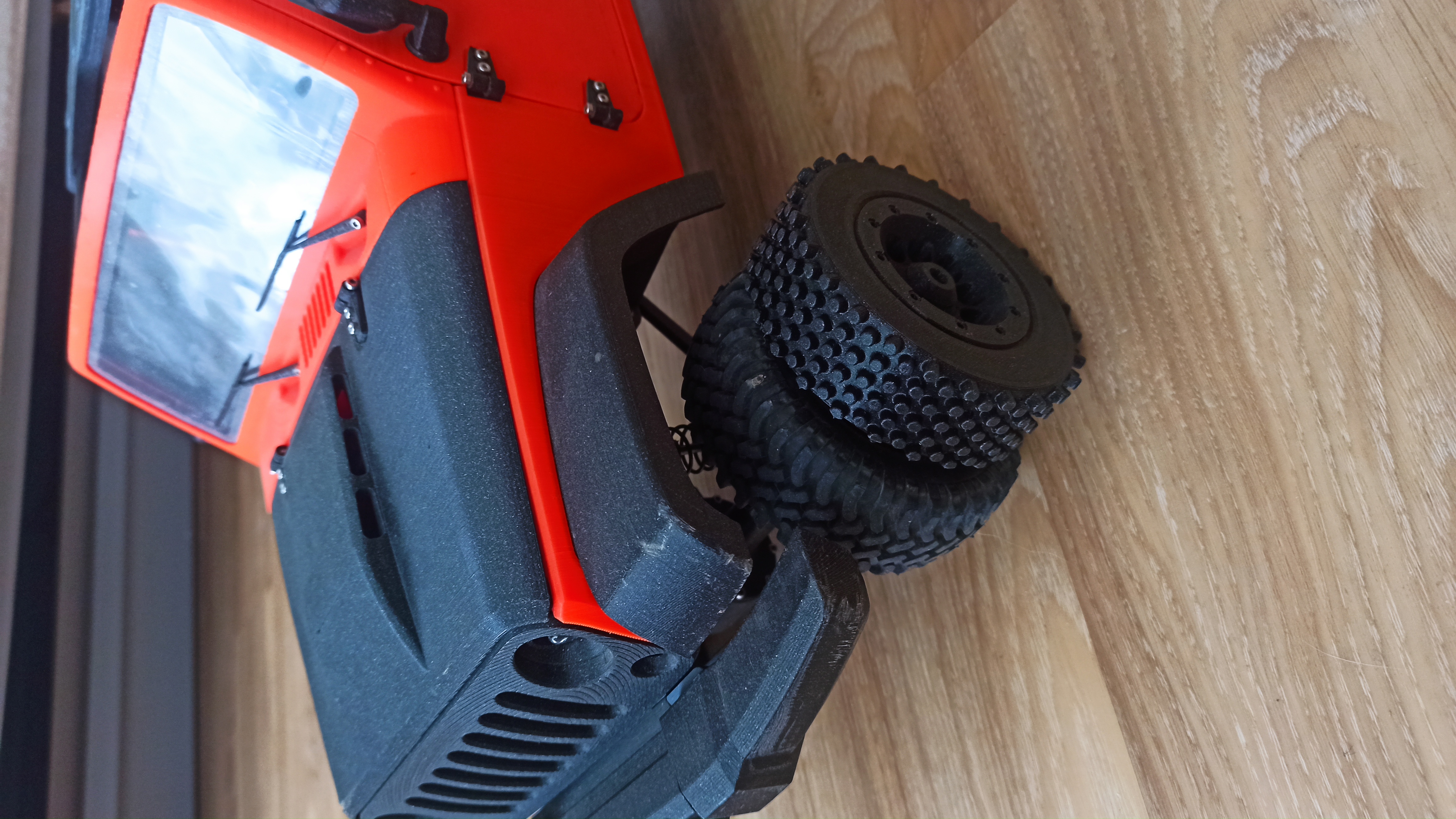 Rancher offroad plastic wheel 4mm 3dsets
