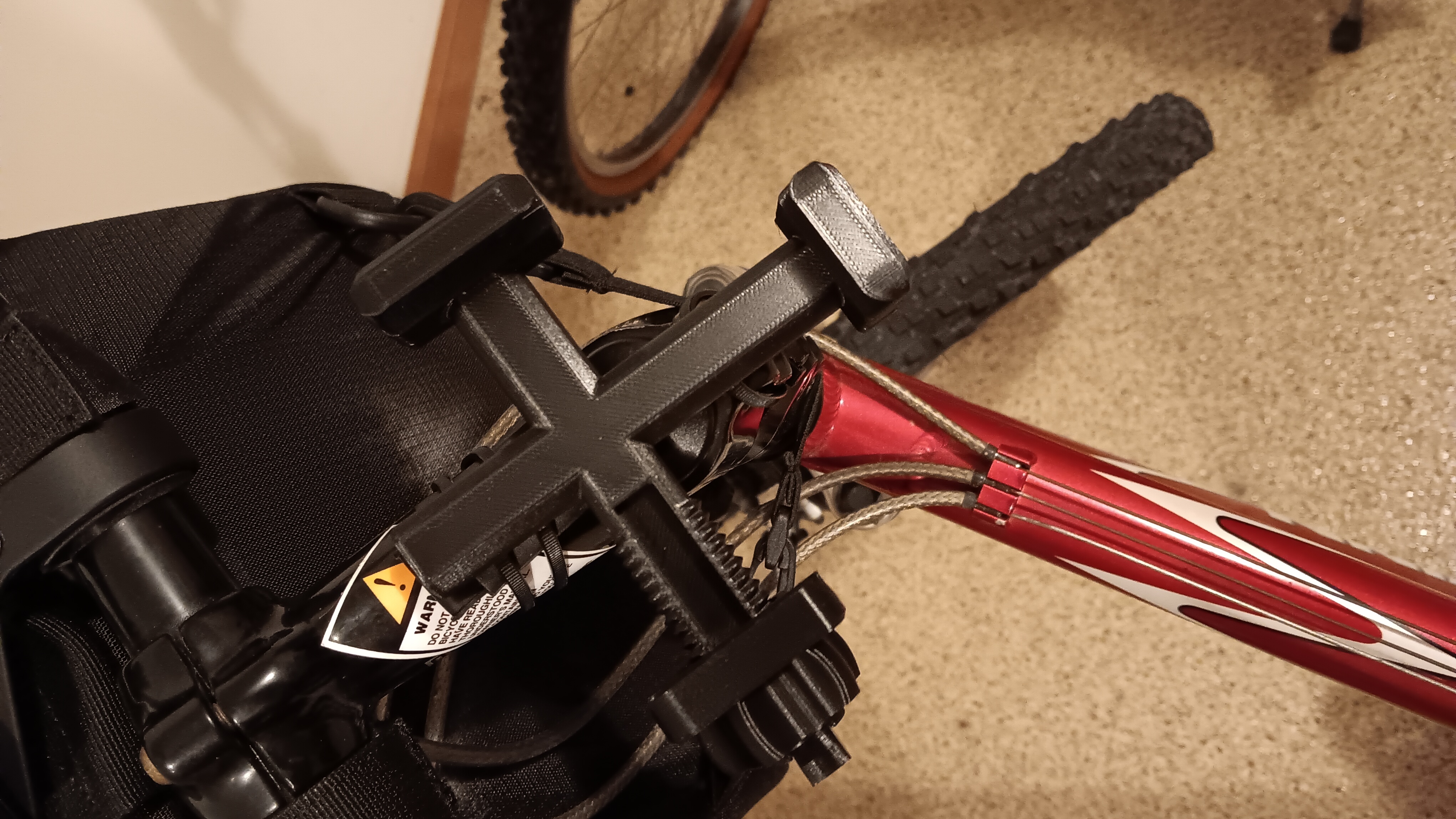 Universal bike phone holder