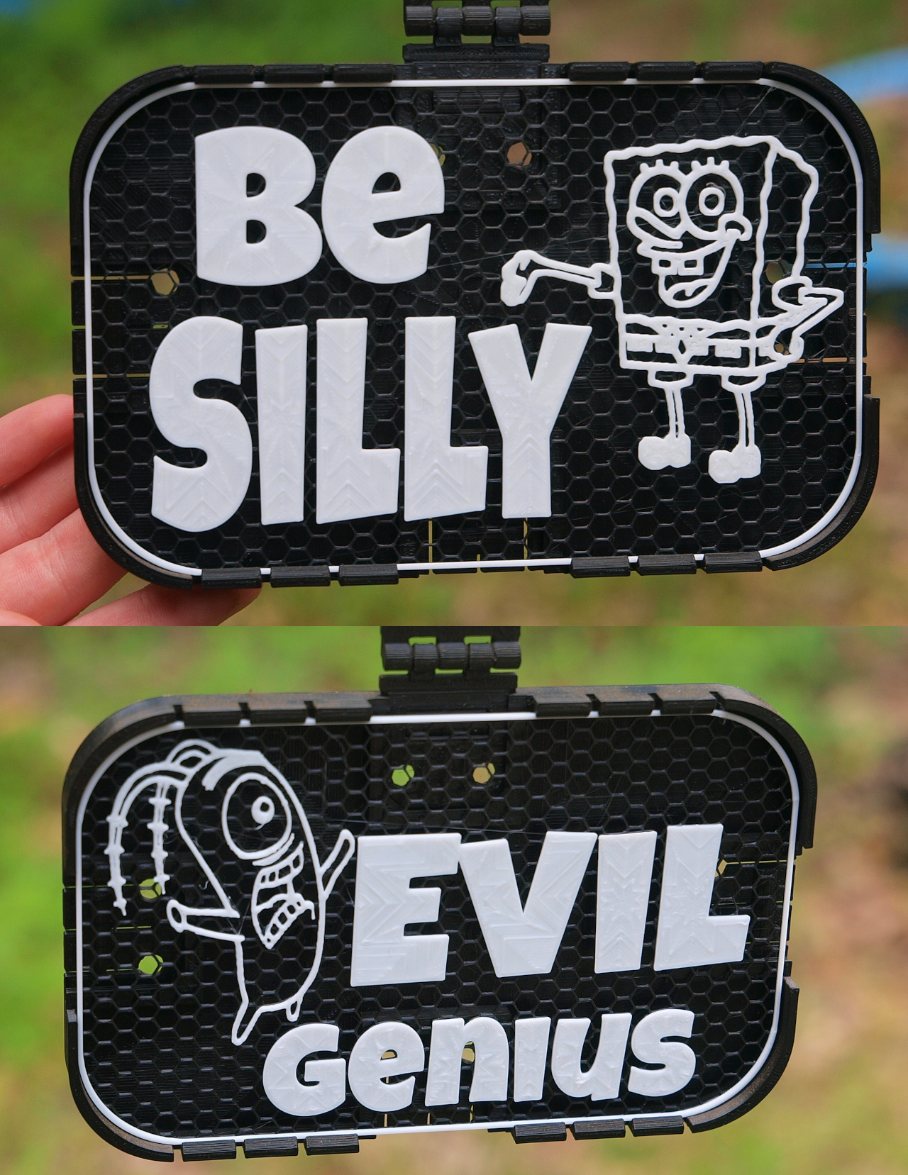 Spongebob / Plankton signs