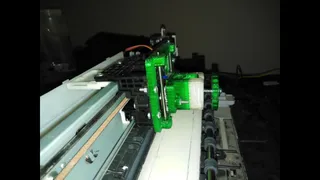 Inkjet printer to Pen plotter conversion