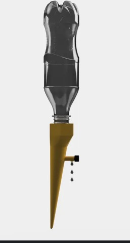 Adjustable Self Watering Spike Remix 3D model thumbnail