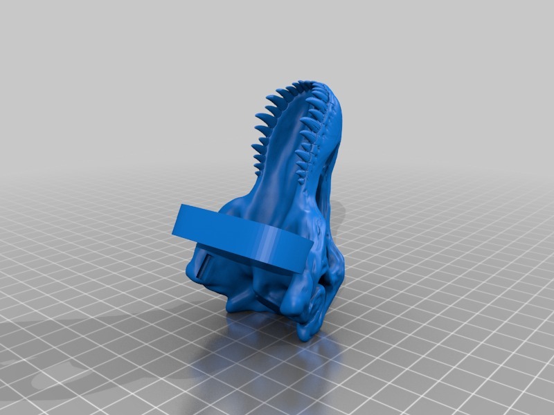 Miniatura 2 do modelo 3D T-Rex Finger Puppet