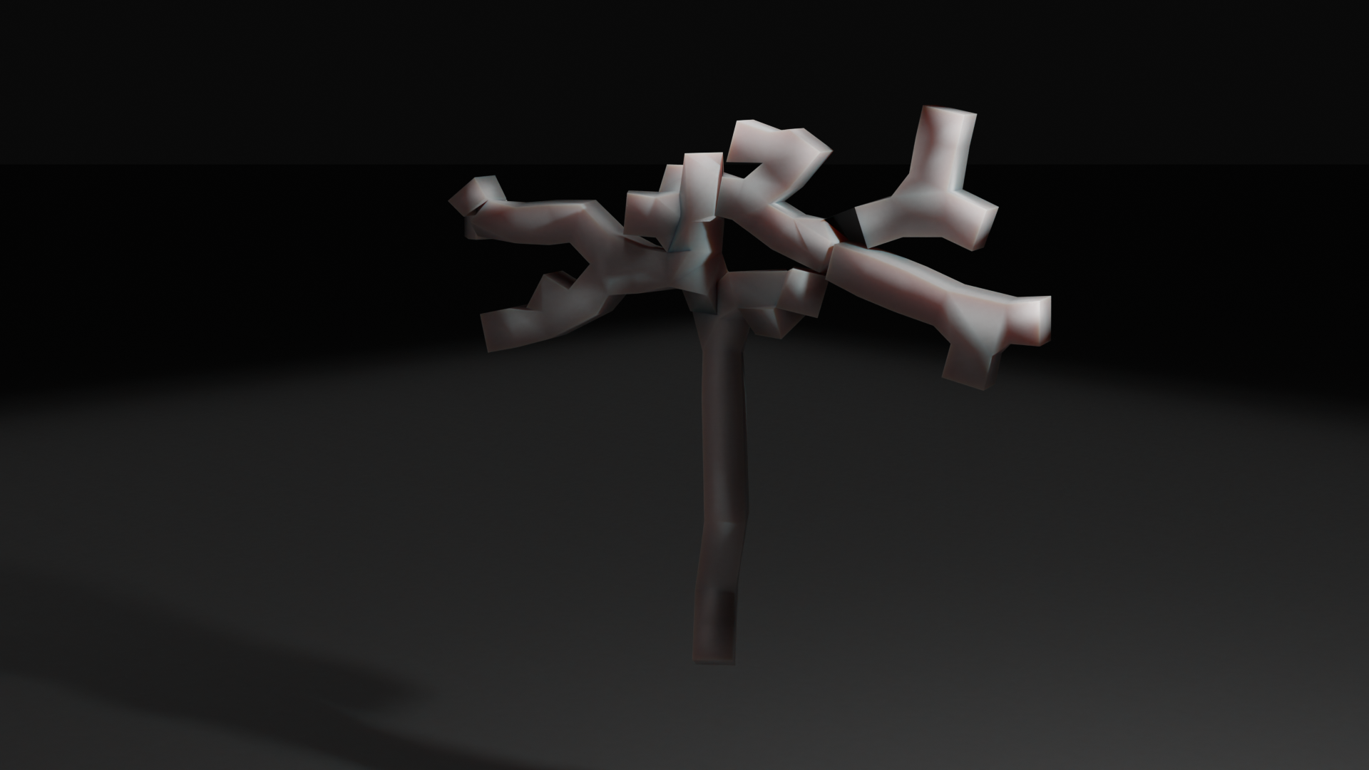 low poly tree