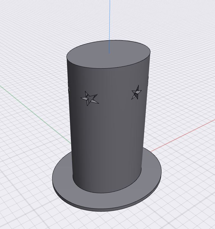 Barbie Sized Top Hat by Luke Arciero Download free STL model