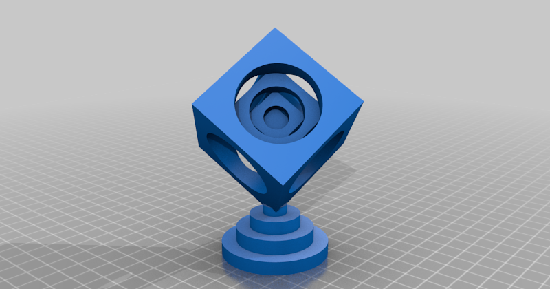 Cube paperweight by ffejrxx | Download free STL model | Printables.com