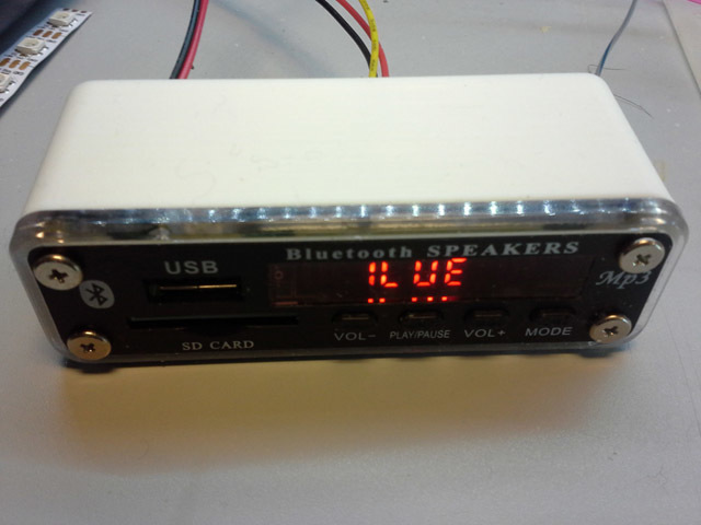 Case for Bluetooth 5.0 MP3 Decoder Board Audio Module USB AUX TF FM Radio