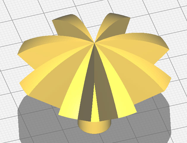 Mushroom Lamp Top Support