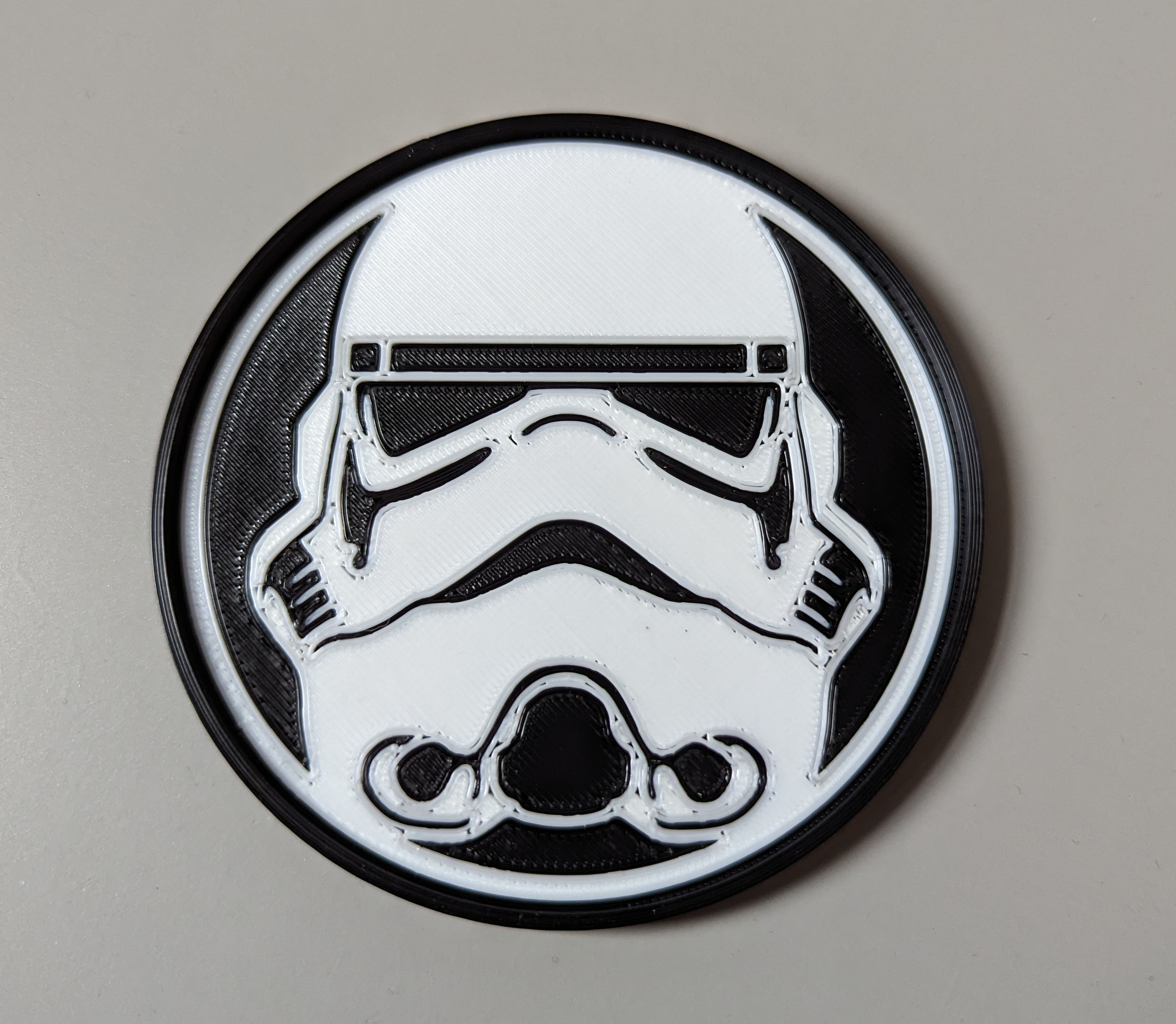 Storm Trooper Coaster by Zoidie | Download free STL model | Printables.com