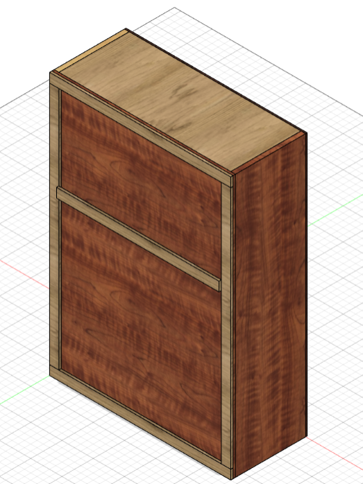 Simple Cabinet – Fusion 360 Model