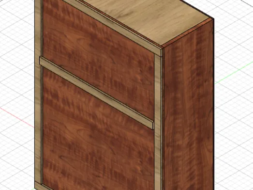 Simple Cabinet – Fusion 360 Model