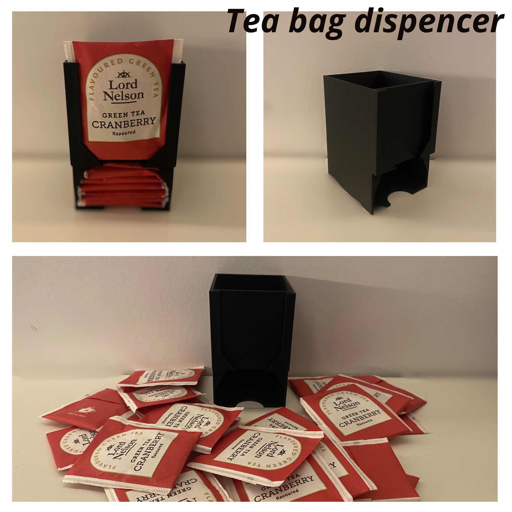Tea bag dispencer