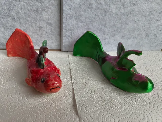 Shovel Knight Troupples, Apfisch 3D Scan From Clay Figurine. :)