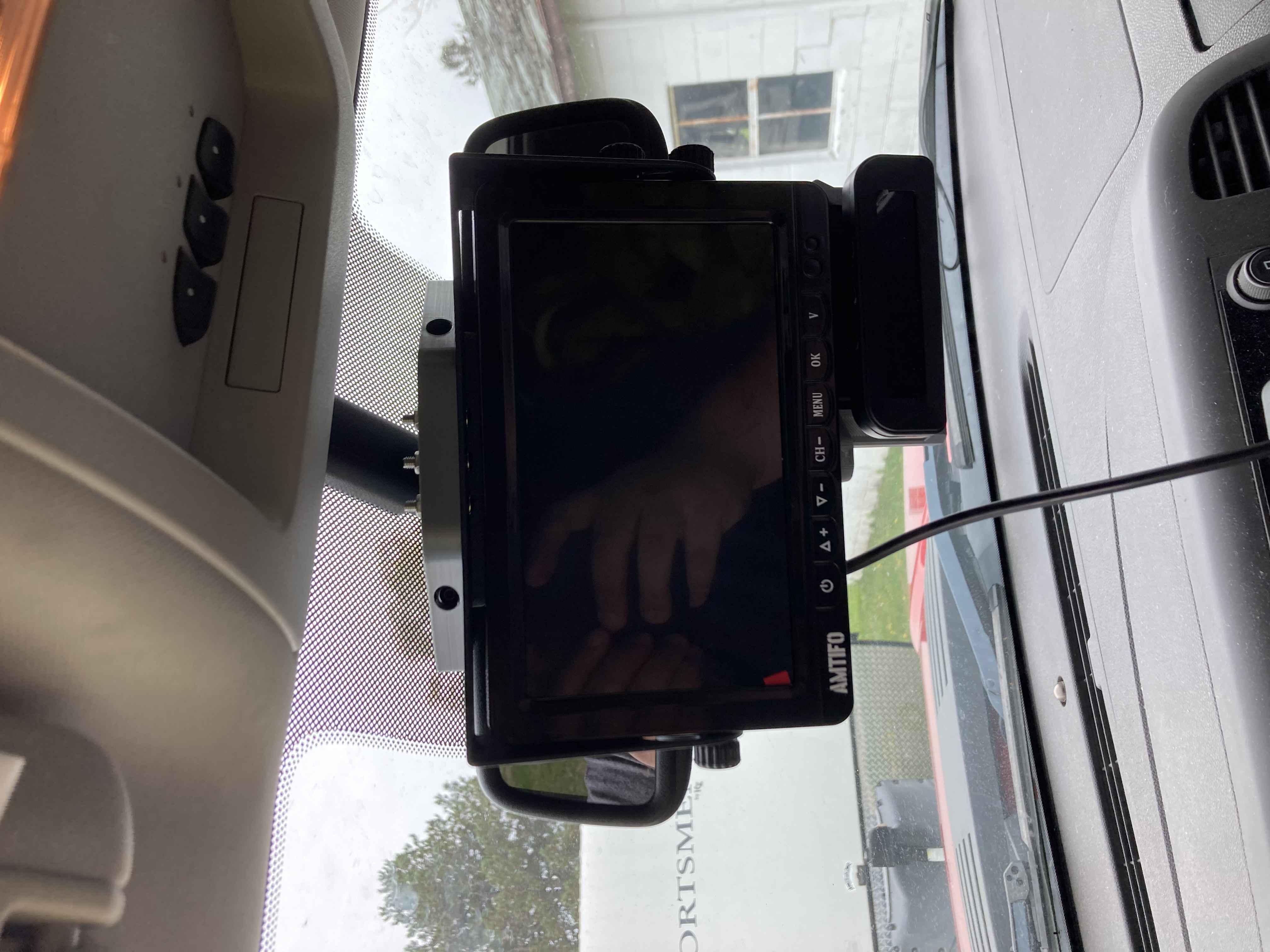 Wireless Backup Camera Screen Bracket