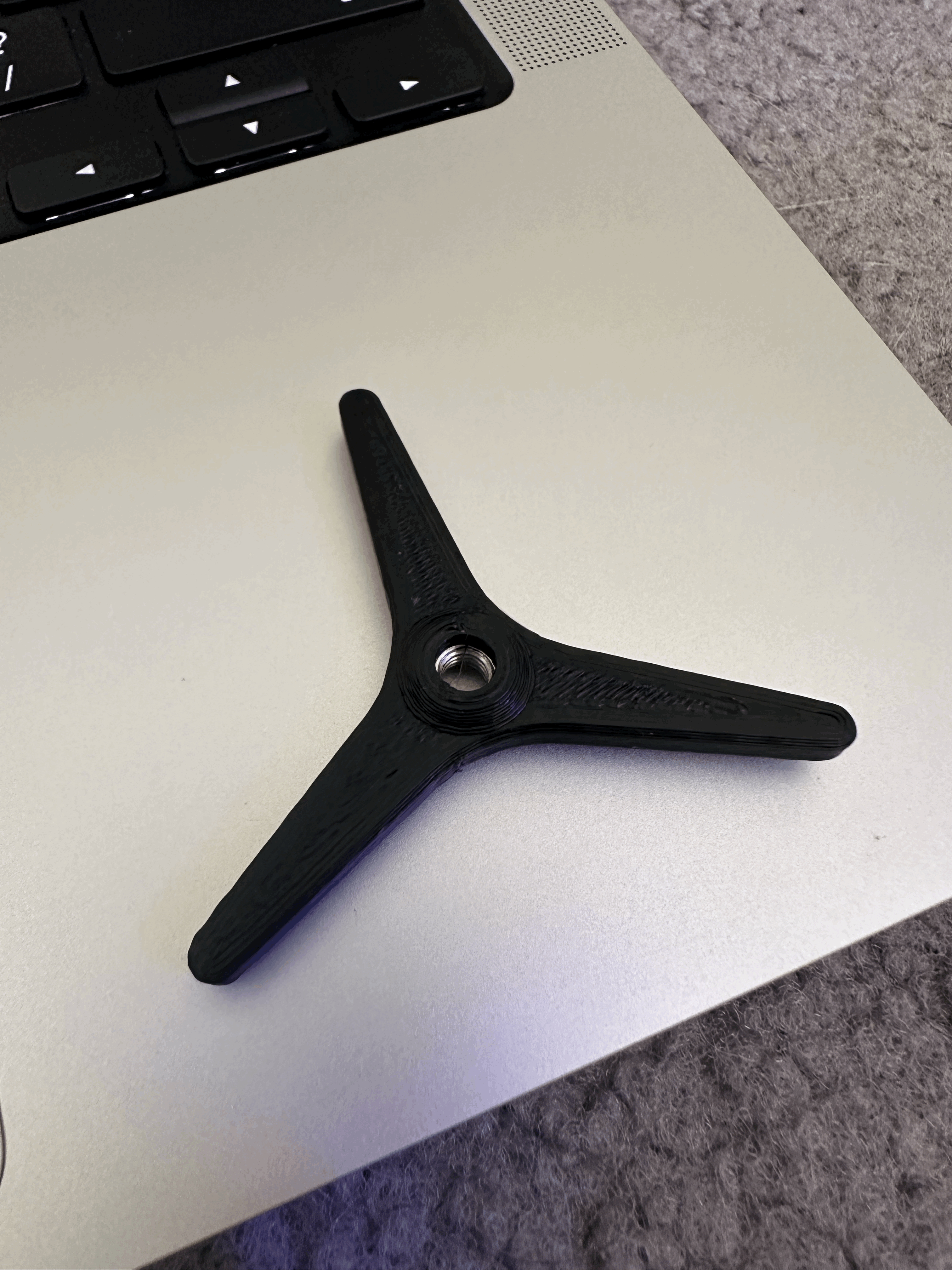 Lightweight Bed Knob with M4 tslot nut