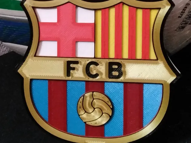 Futbol Club Barcelona coaster or plaque
