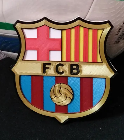 Futbol Club Barcelona coaster or plaque