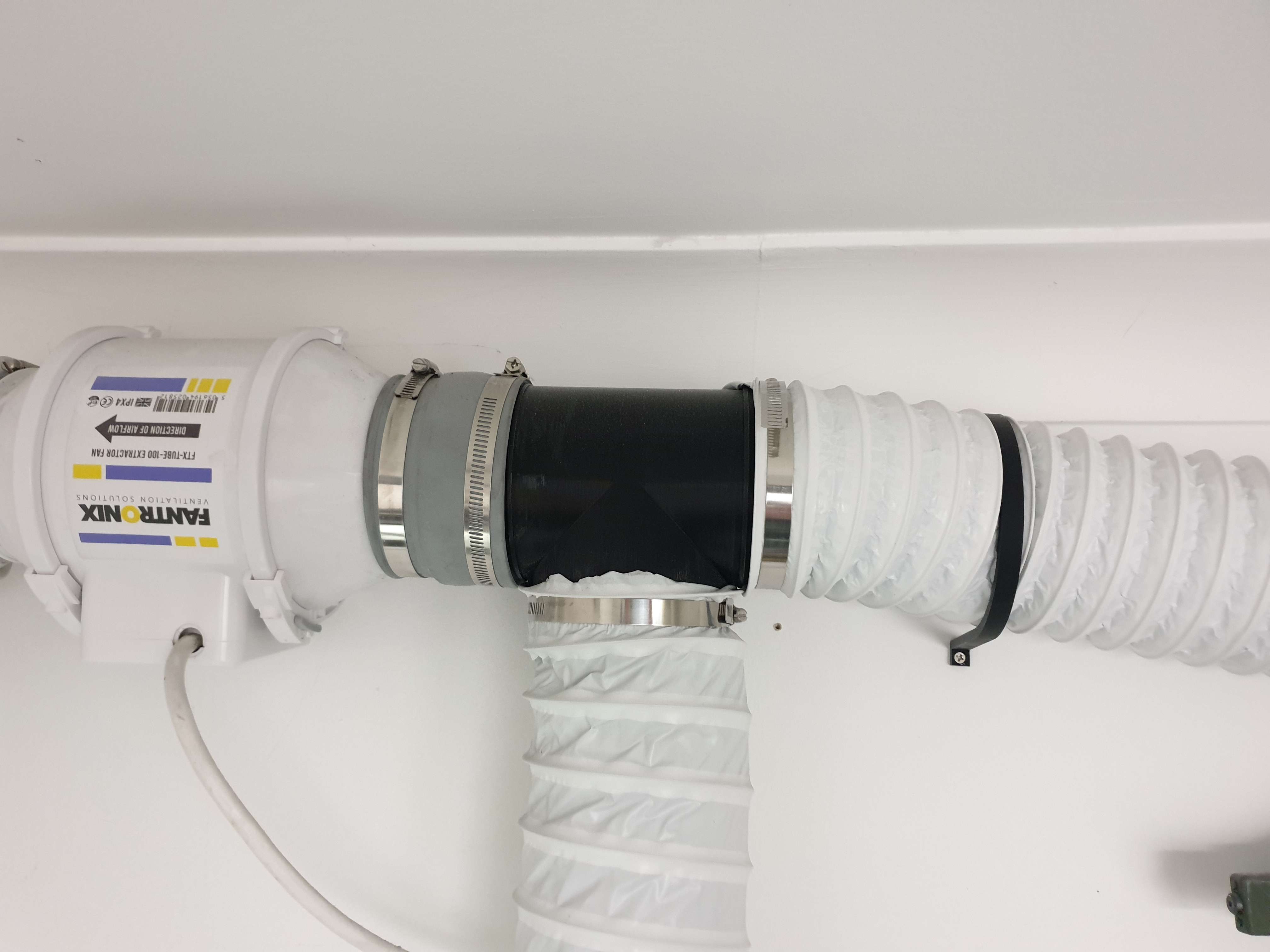 100mm Ducting T-Junction