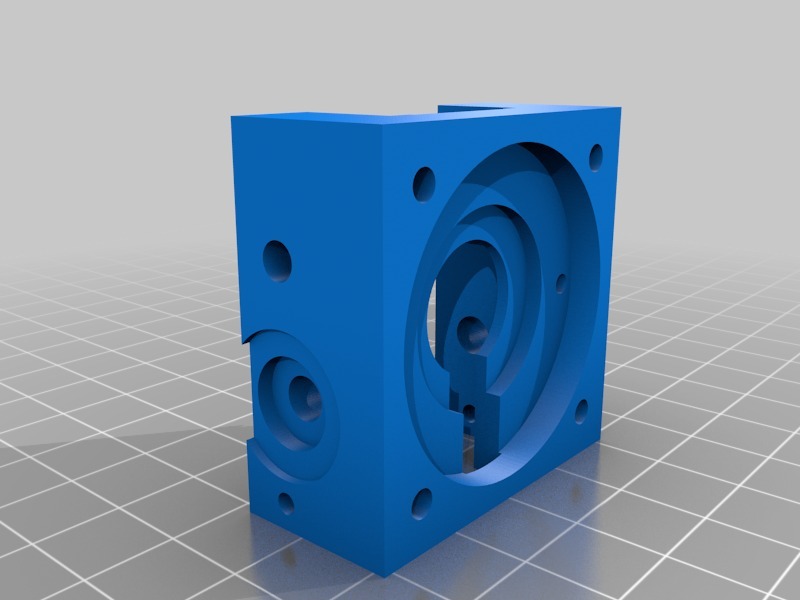 Bulldog XL Extruder Model by tjb1 Download free STL model