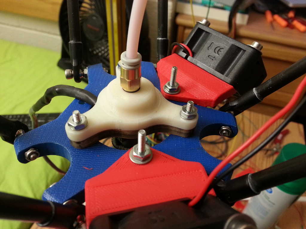 4x Bowden-Clip & Adapter Set – Universeller Pneumatischer Adapter Für 3D-Drucker Hotends (7,8mm / M8)