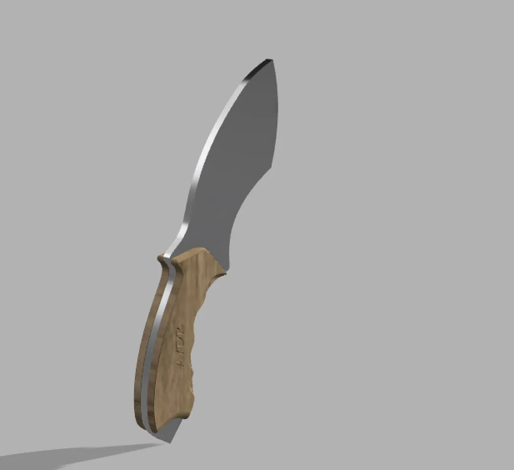 KNIFE NINJA BLADE 3D model