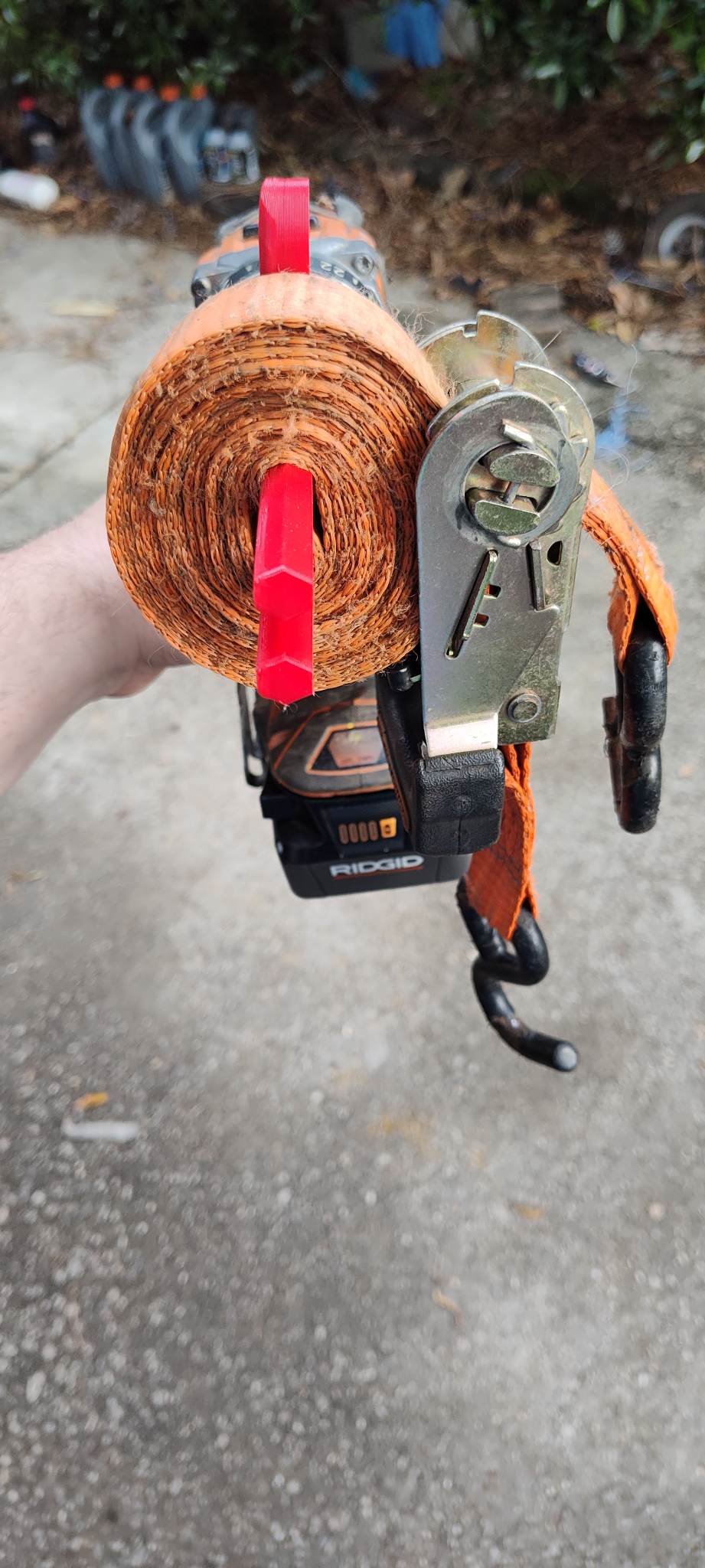 Ratchet strap winder by CoolNeal Download free STL model