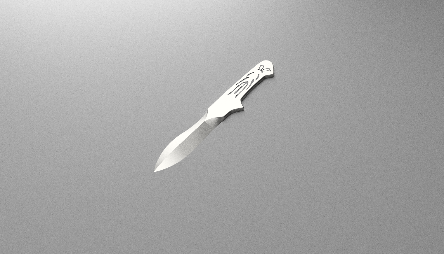 Assassin's Creed Throwing Knife by Andarne Download free STL model