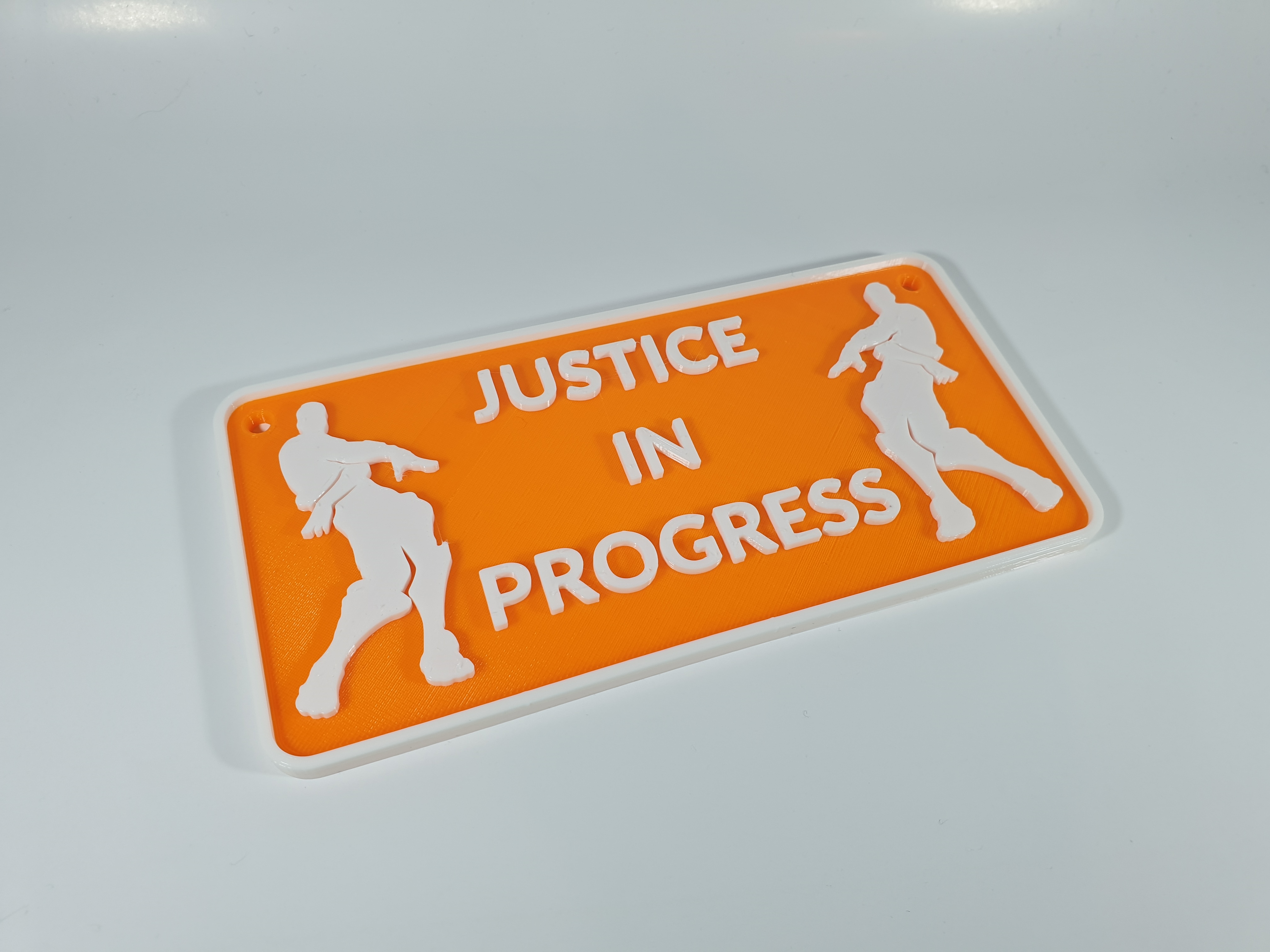 Fortnite Justice In Progress Plaque