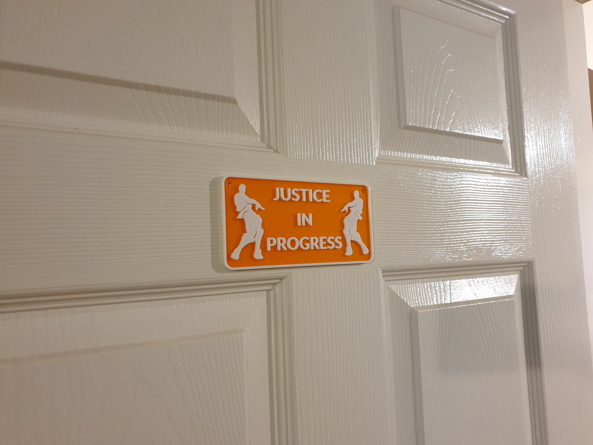 Fortnite Justice In Progress Plaque — miniatura 2