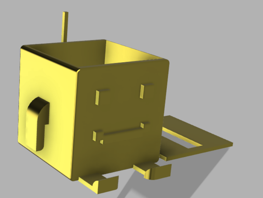 Robot tissue box