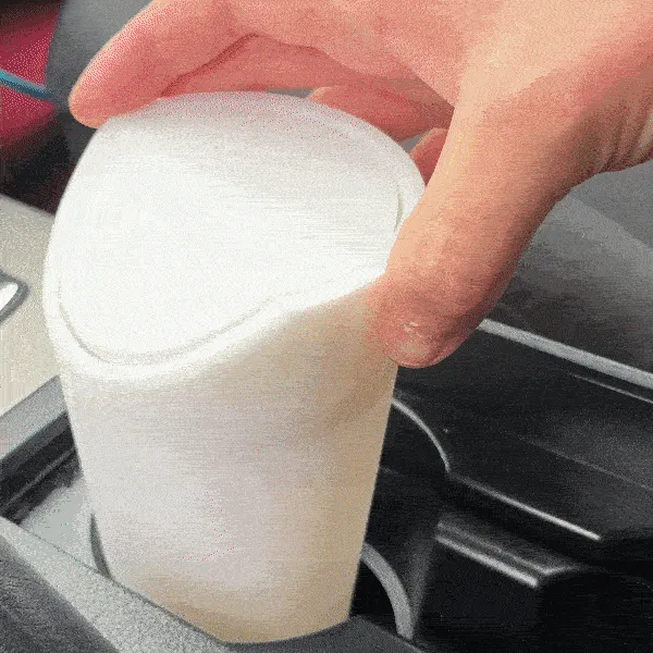 3D Printable Mini Trash Can for Car and Office Use by Brandon
