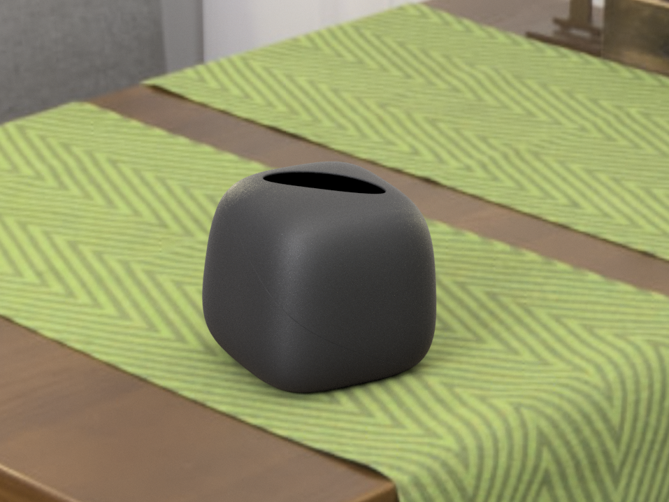 Miniatura 3 do modelo 3D Rounded Box for Tissue - Prints Without Support