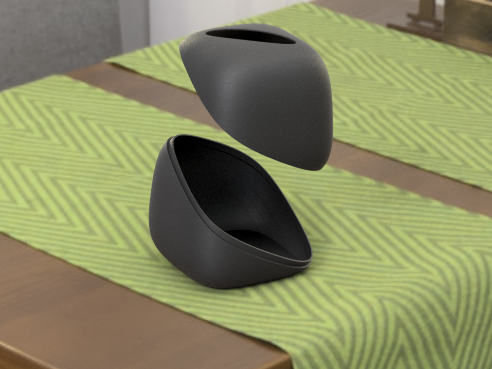 Rounded Box for Tissue - Prints Without Support