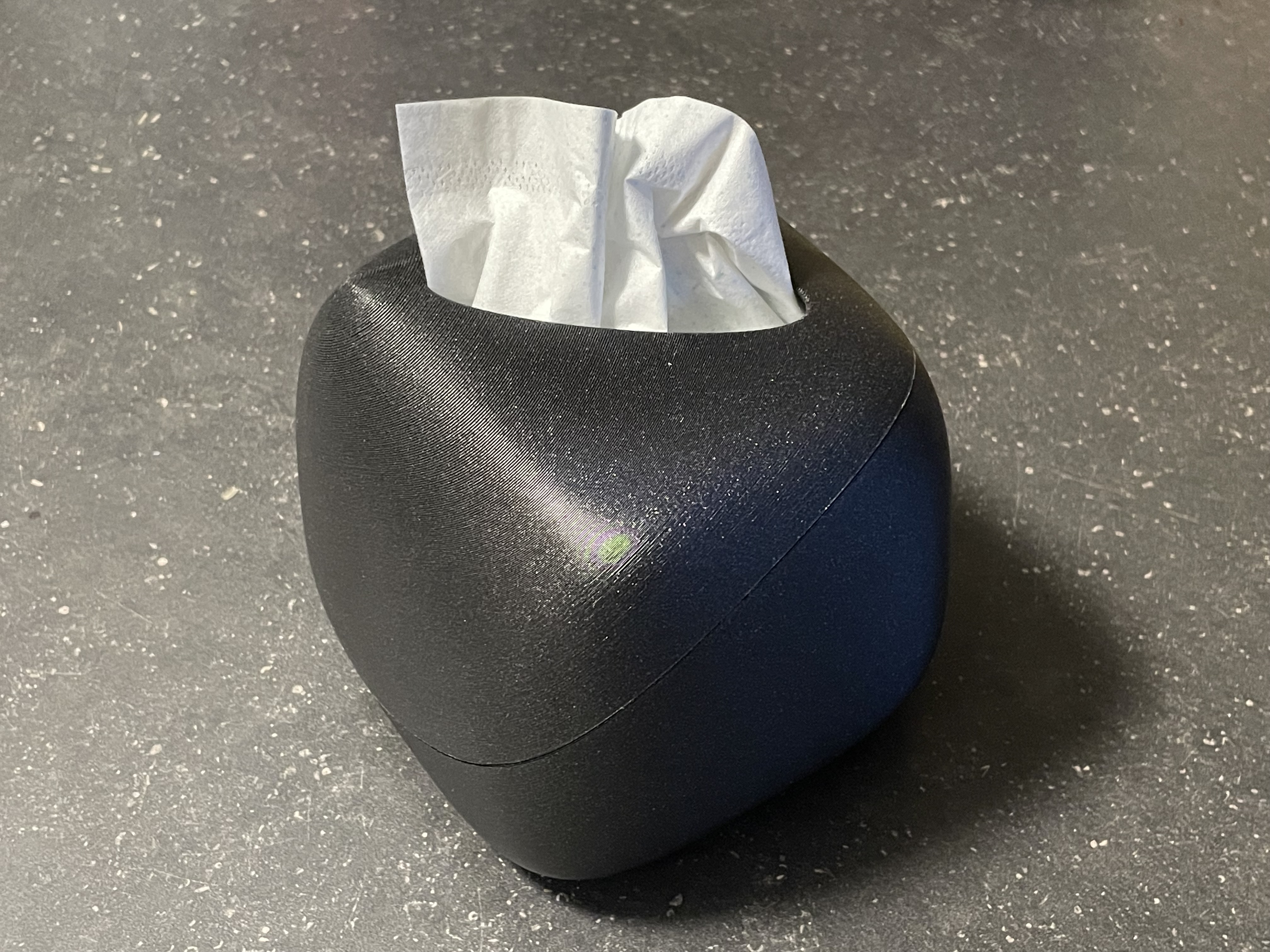 Rounded Box for Tissue - Prints Without Support