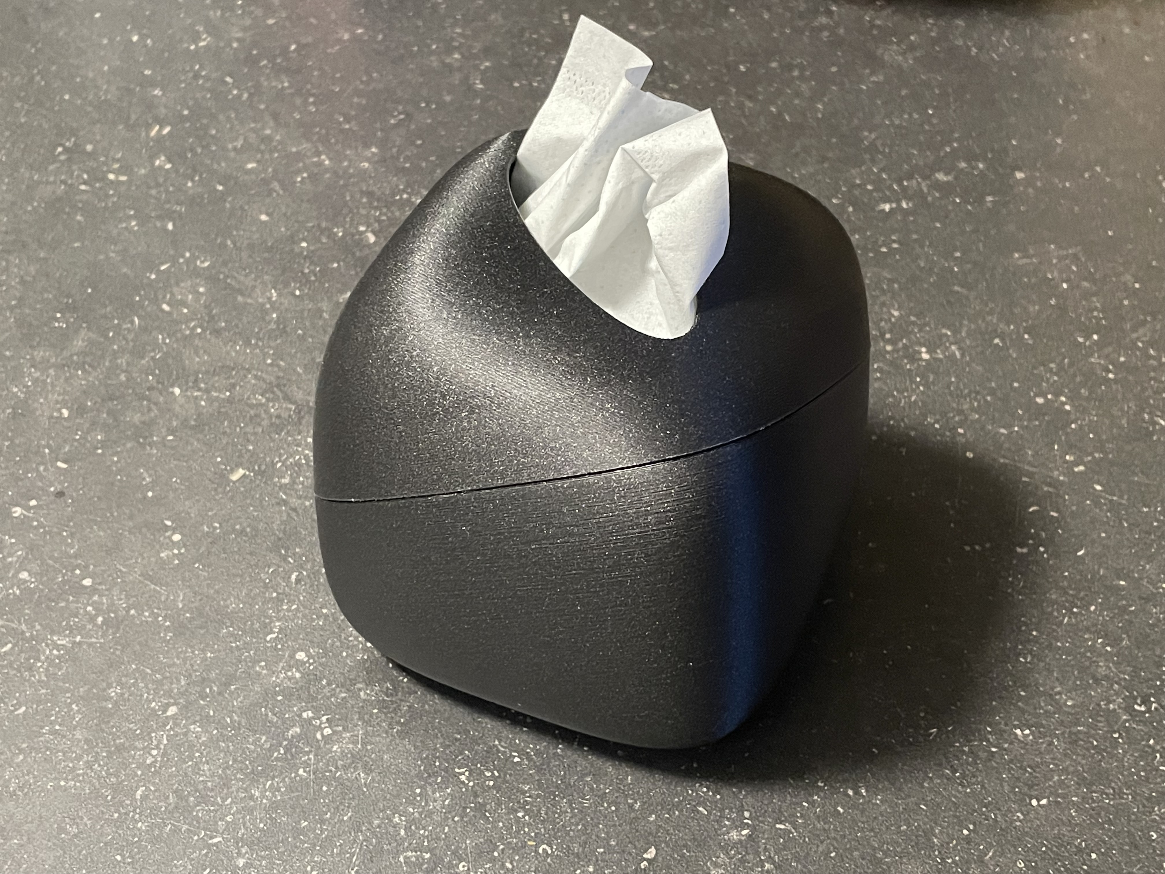 Miniatura 4 do modelo 3D Rounded Box for Tissue - Prints Without Support