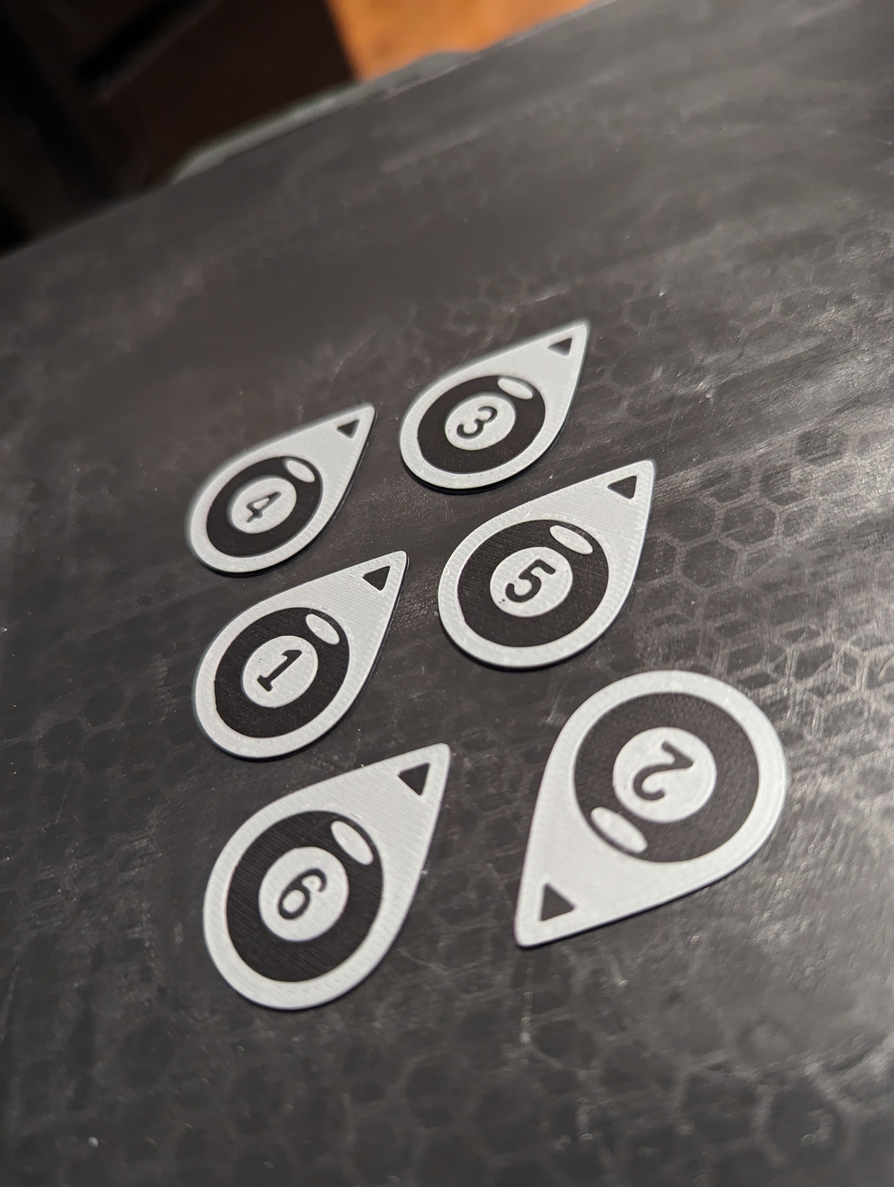 Mysterium Voting Tokens Double-sided
