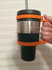 Stanley 20 oz cup handle by visualplastik, Download free STL model