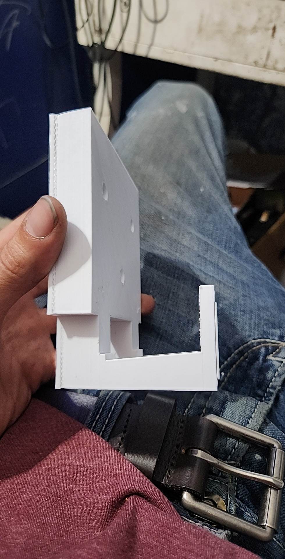 Wall Mounted hooks (originally for metal detectors)