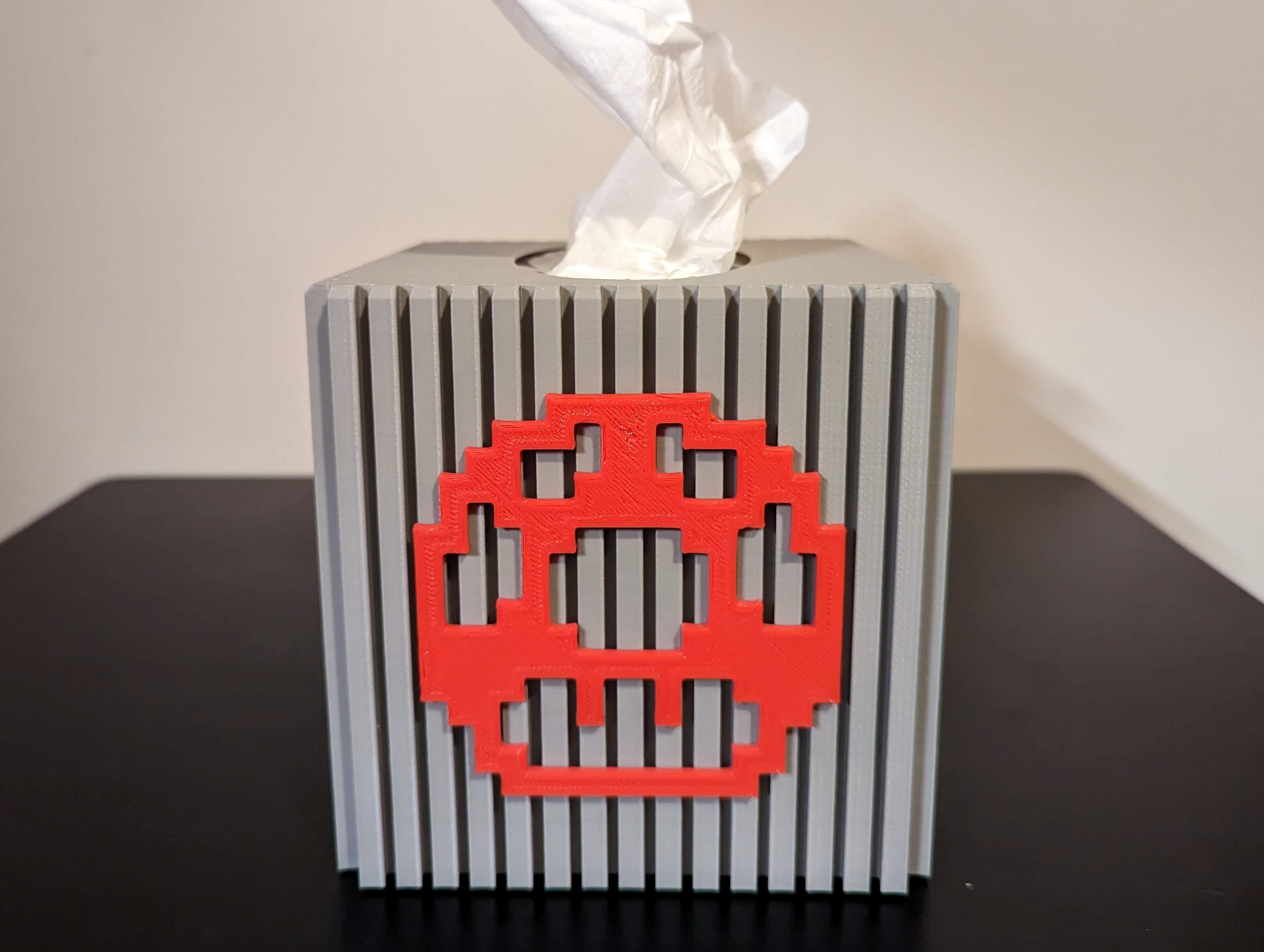 Super Mario Mushroom Tissue Box Addon