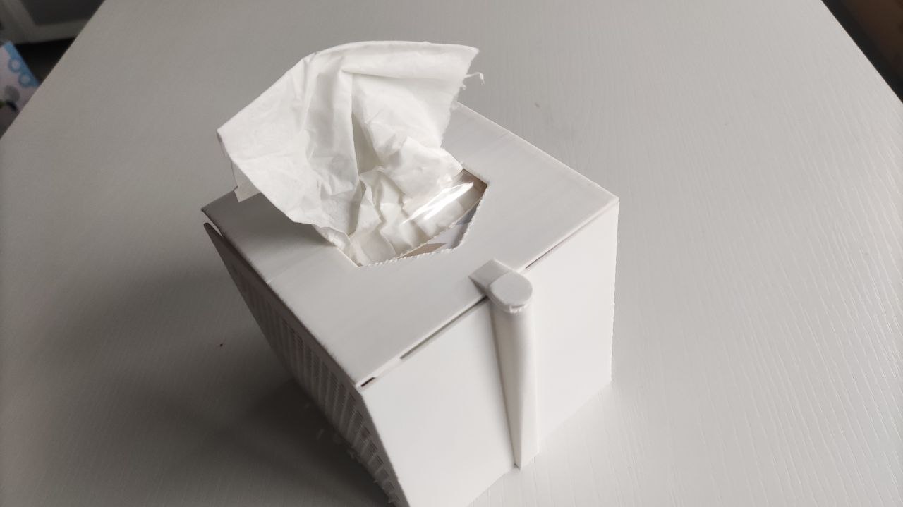 Printinplace tissue box with lock by miziomon Download