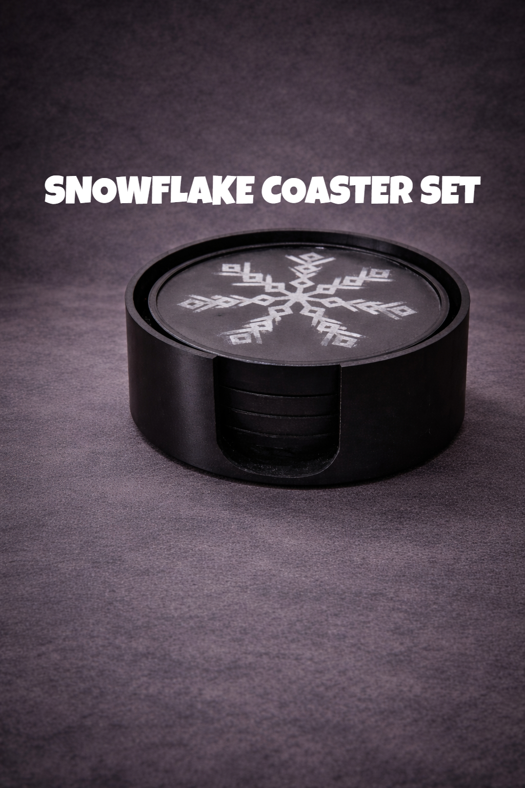 Snowflake Coaster Set