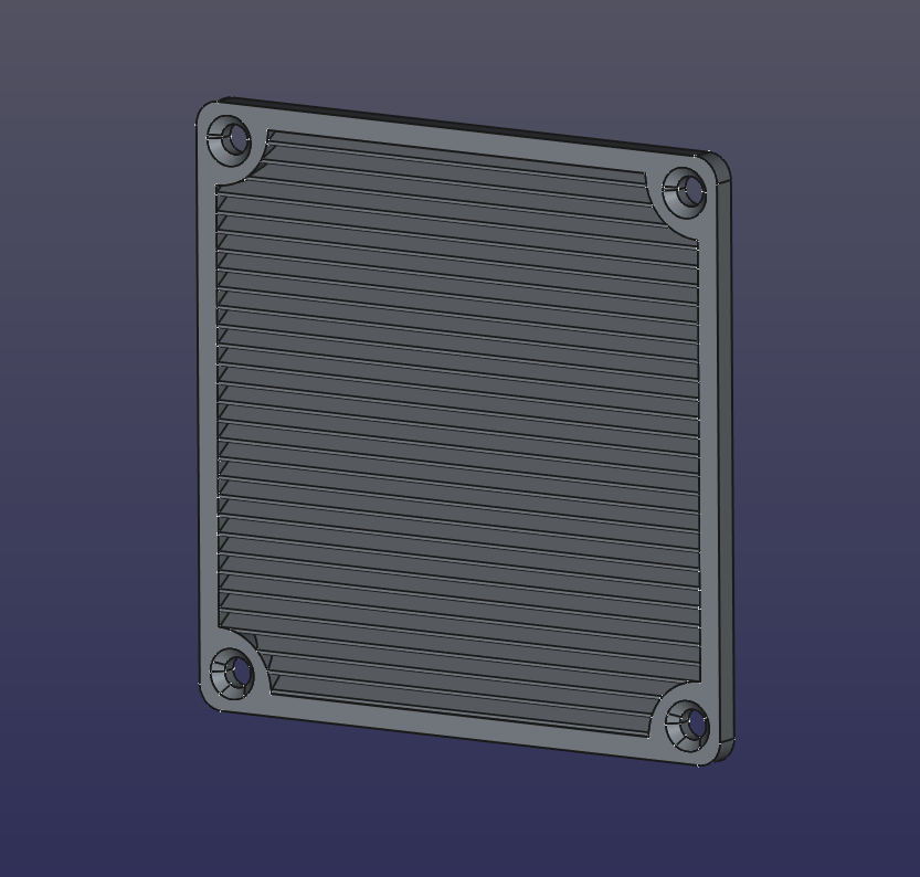 Fan Grid Blind (120mm)