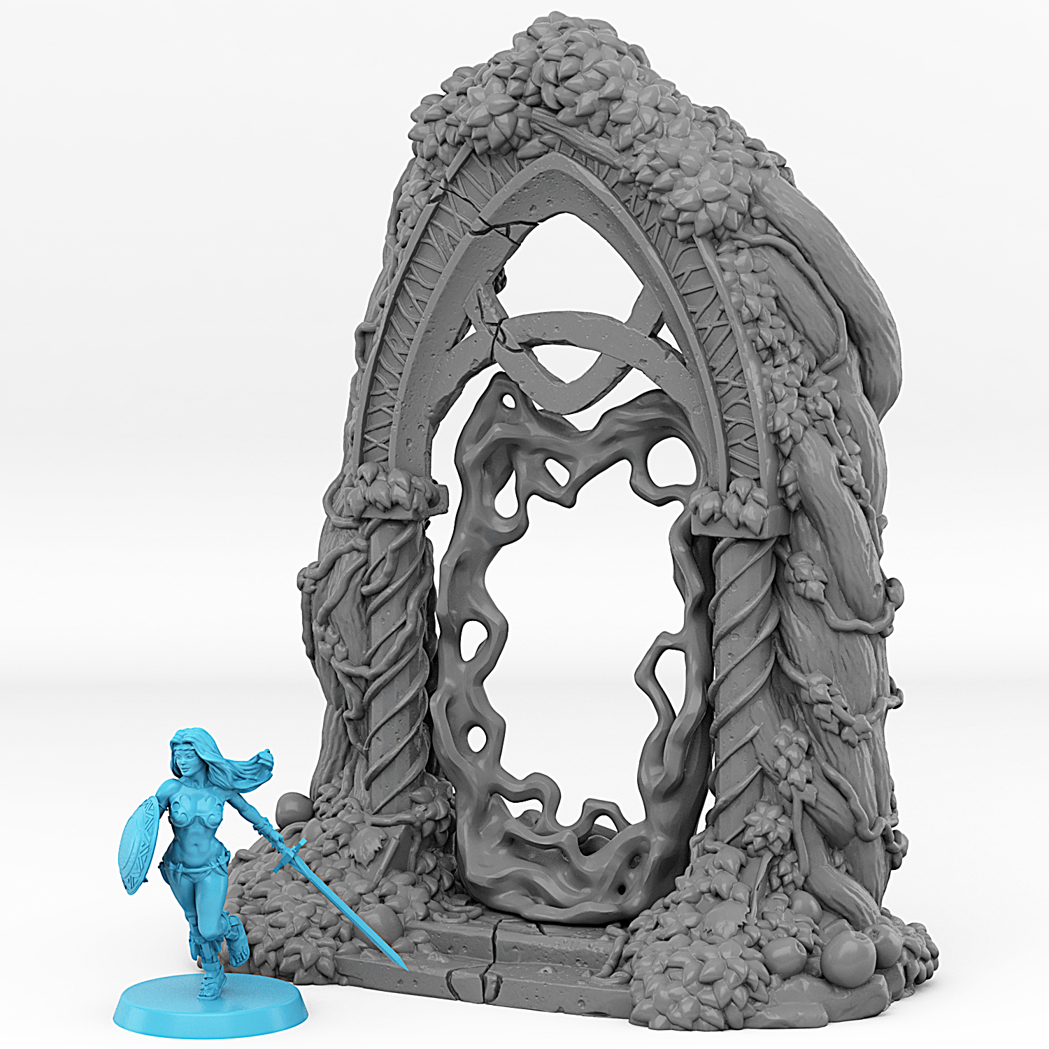 Elfic Portal With Its Magic Barrier — miniatura 13