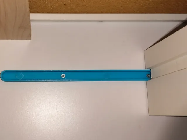 Replacement rail for IKEA dresser