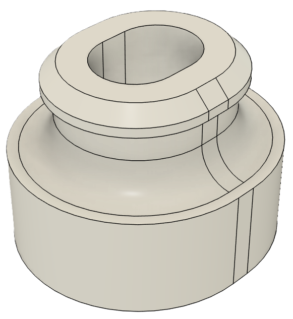2008 Ford Mustang 4.0L V6 Lower Radiator Bushing Mount