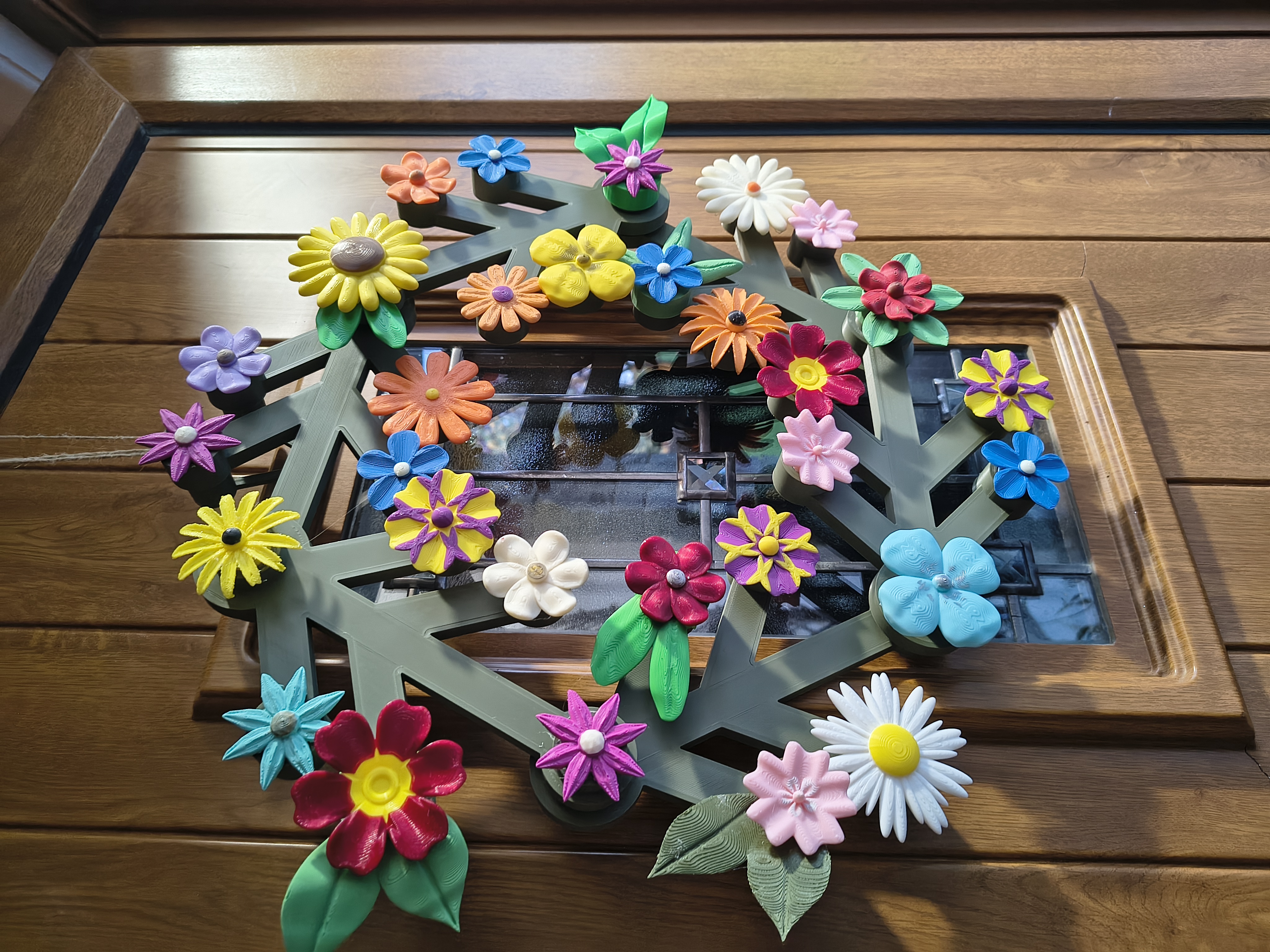 Lego Wreath May Day Flower Bundle: 15-Piece