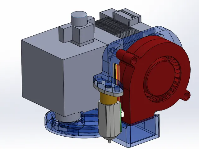Print cooler for HEMERA with Revo Nozzle