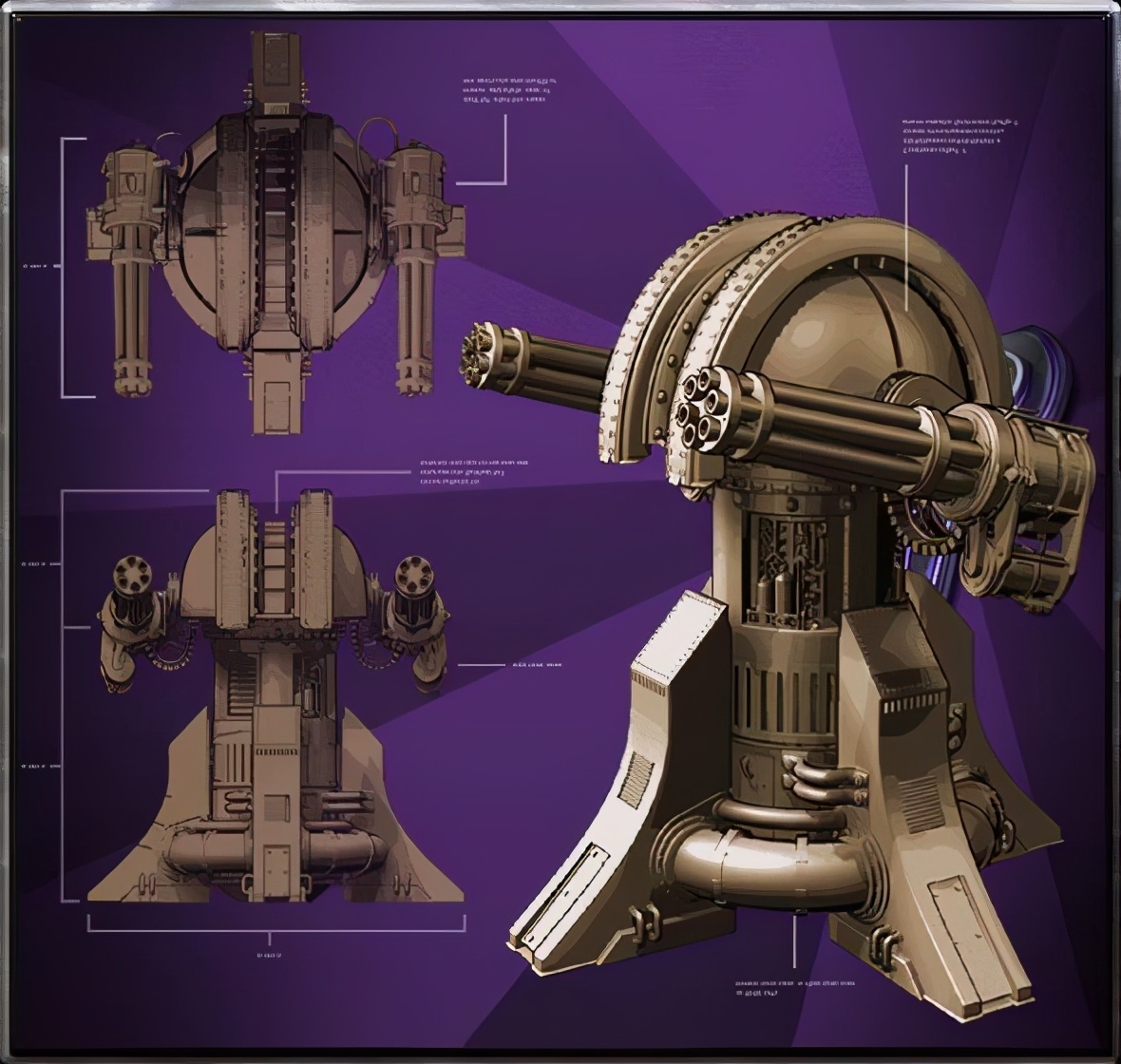 Gattling Cannon from Red Alert 2 (Yuri's Revenge)