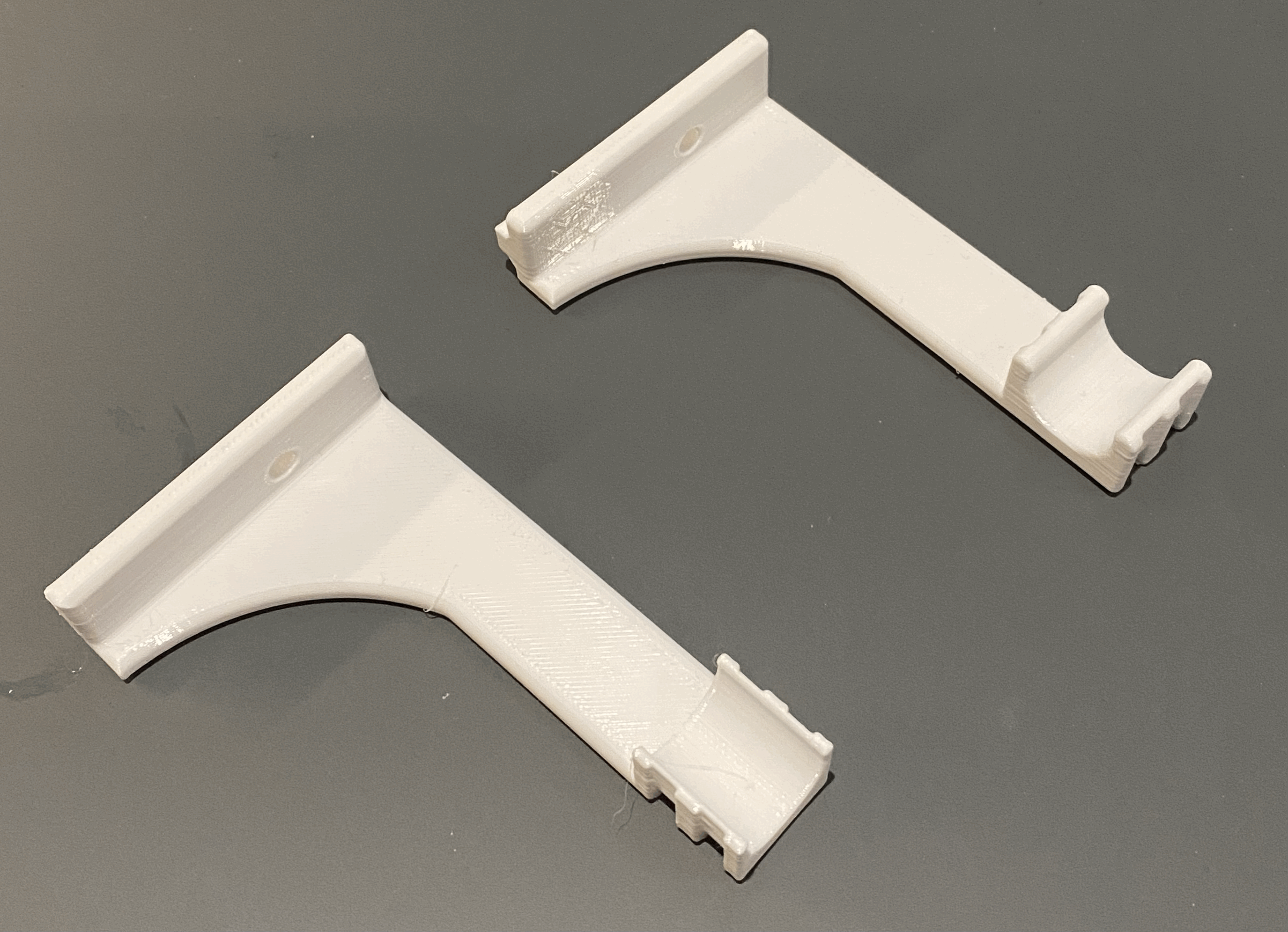 Ender 5 Plus Hotend cable holder X axis on side.