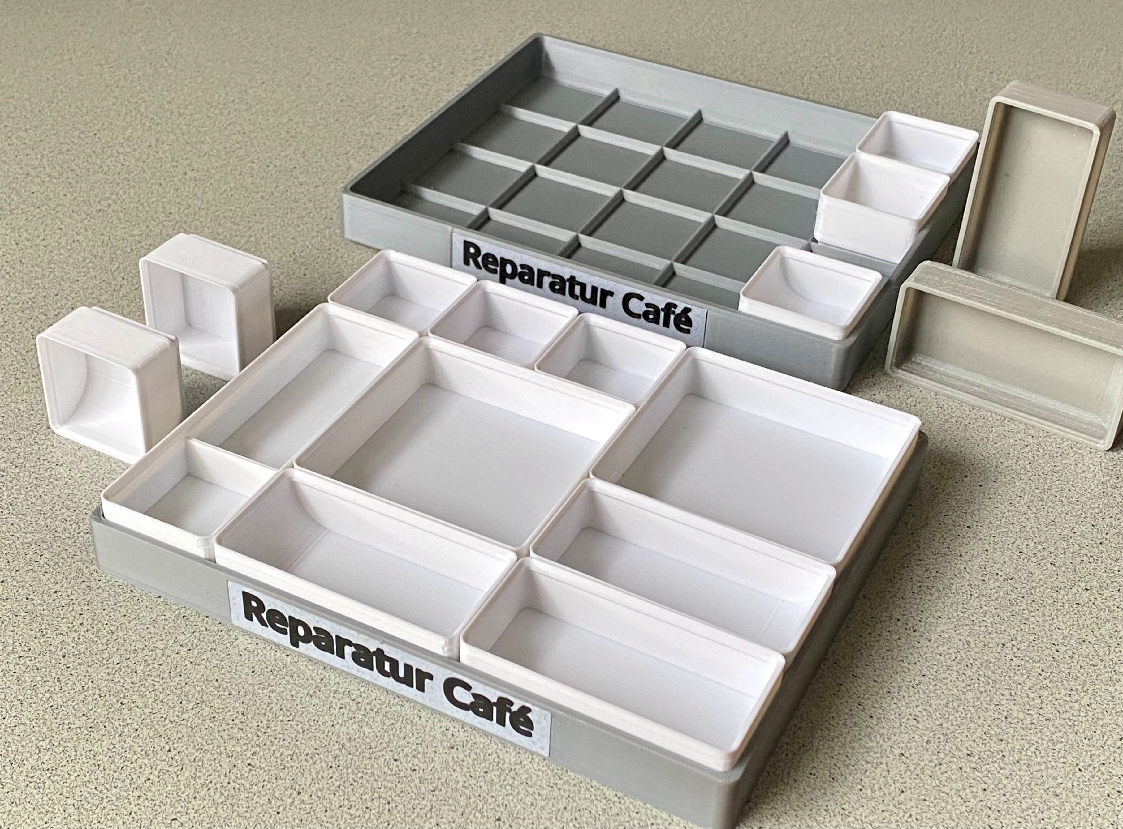 Gridfinity Tray for Assembly or Repair Jobs (stackable)