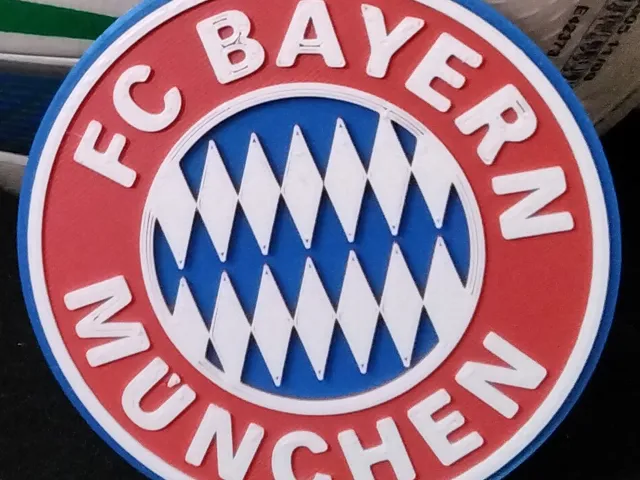 Bayern Munchen coaster or plaque.